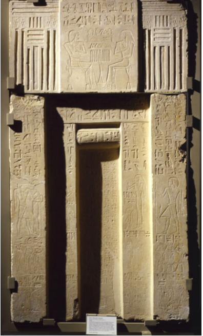 Fausse porte de Saméri, Saqqara, musée de Bologne